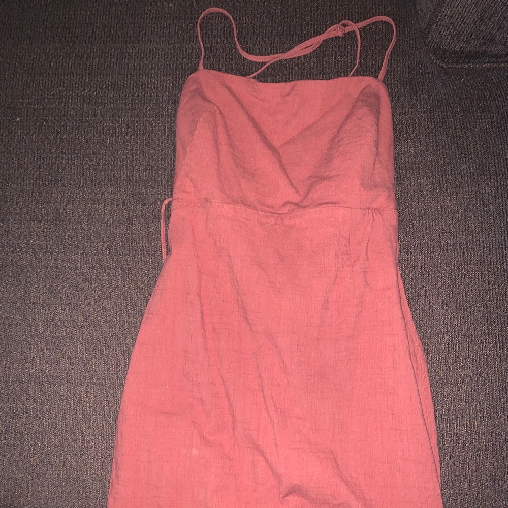Burnt Orange short dress